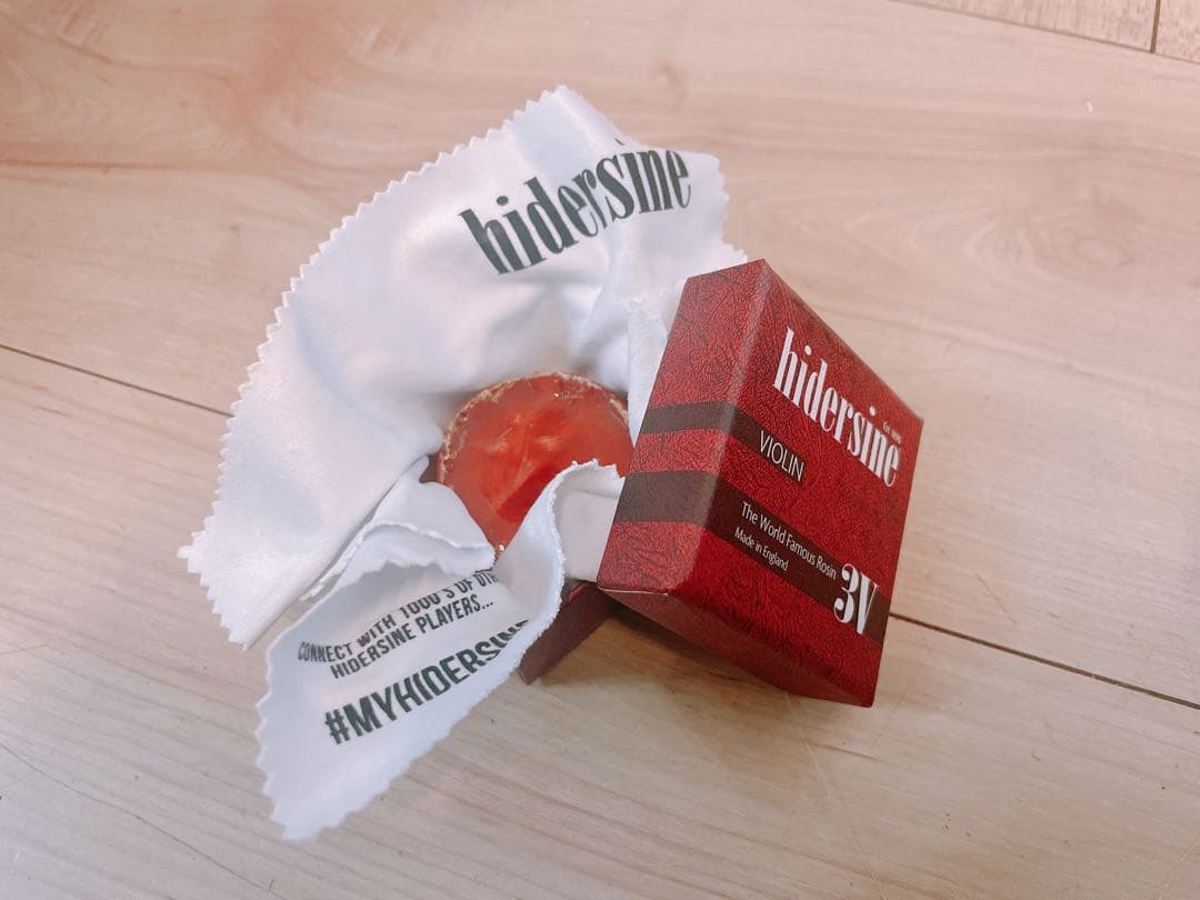 ニコロサンティ　バイオリン　1/2 ケース&弓&松脂&取扱説明書付き