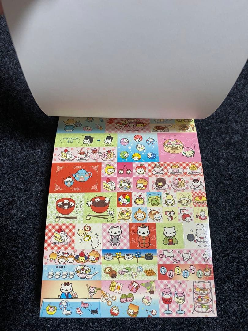 超貴重美品にゃんにゃんにゃんこ 5周年記念メモ6柄2005年サンエックス 激レア