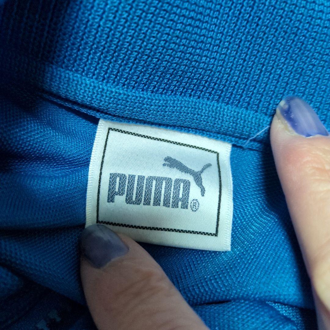 PUMA 青 ジャージ上下セット