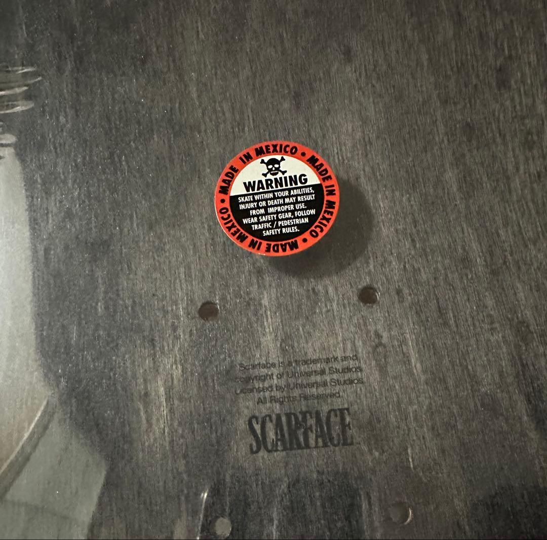 スケートボード Supreme Scarface split skateboard