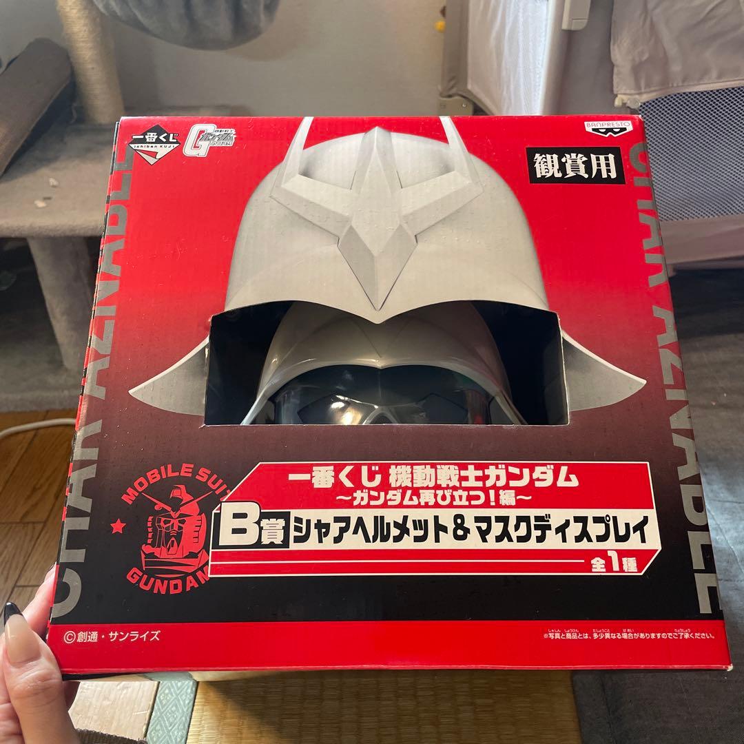シャアヘルメット & マスクディスプレイ