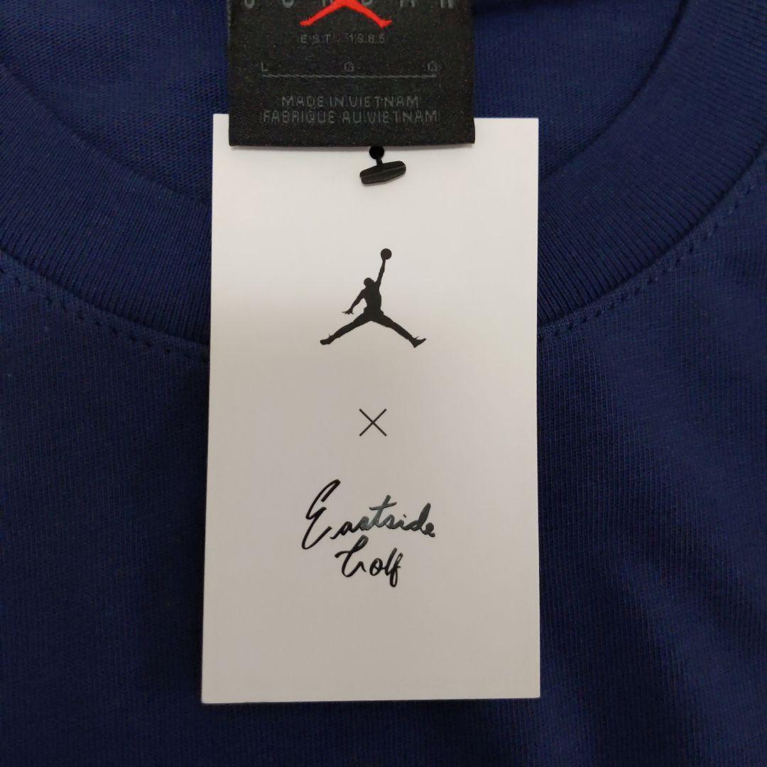 値下げ【レア】JORDANジョーダン × イーストサイドゴルフ Ｔシャツ 紺 M