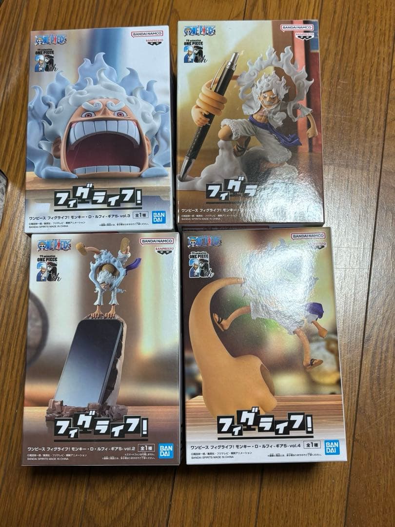 ワンピース ルフィ　未開封　KING OF ARTIST フィグライフ