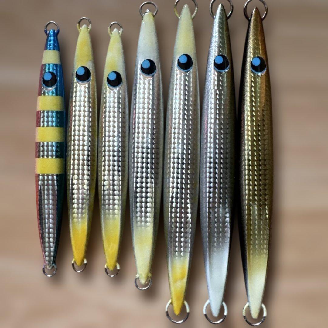 ウロコジグ　120g×3 160g×1 200g×3 7個セット
