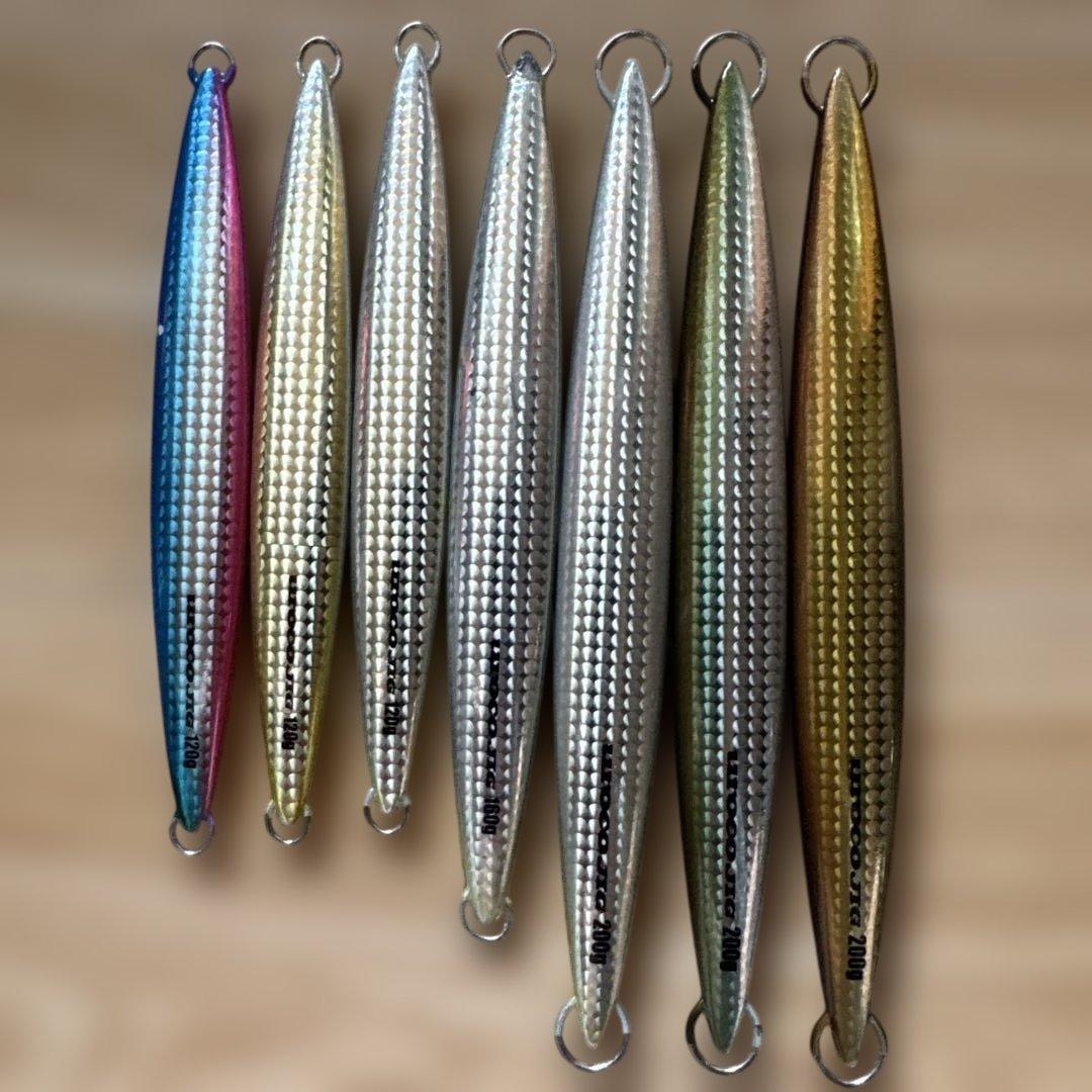 ウロコジグ　120g×3 160g×1 200g×3 7個セット
