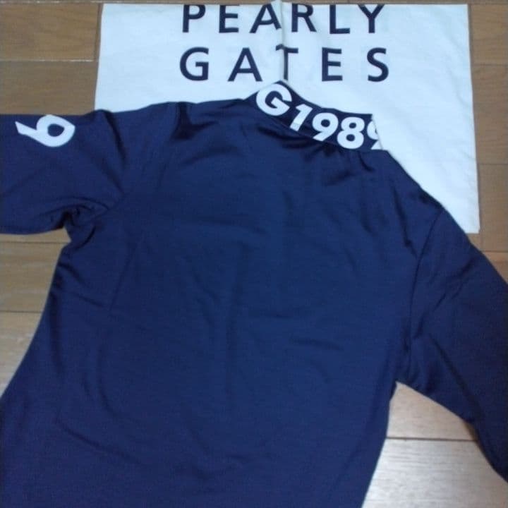 ⭐新品⭐パーリーゲイツ⭐長袖モック⭐濃紺⭐M⭐