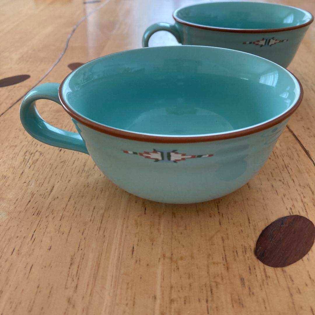 ノリタケ ストーンウェア ボルダーリッジ スープカップ　2個セット