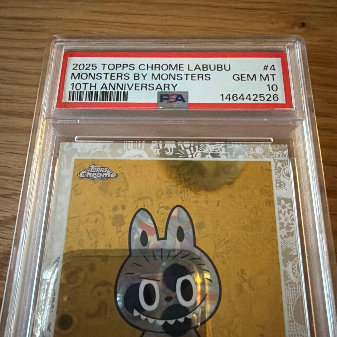 その他 PSA10 Topps Labubu MONSTERS BY MONSTERS