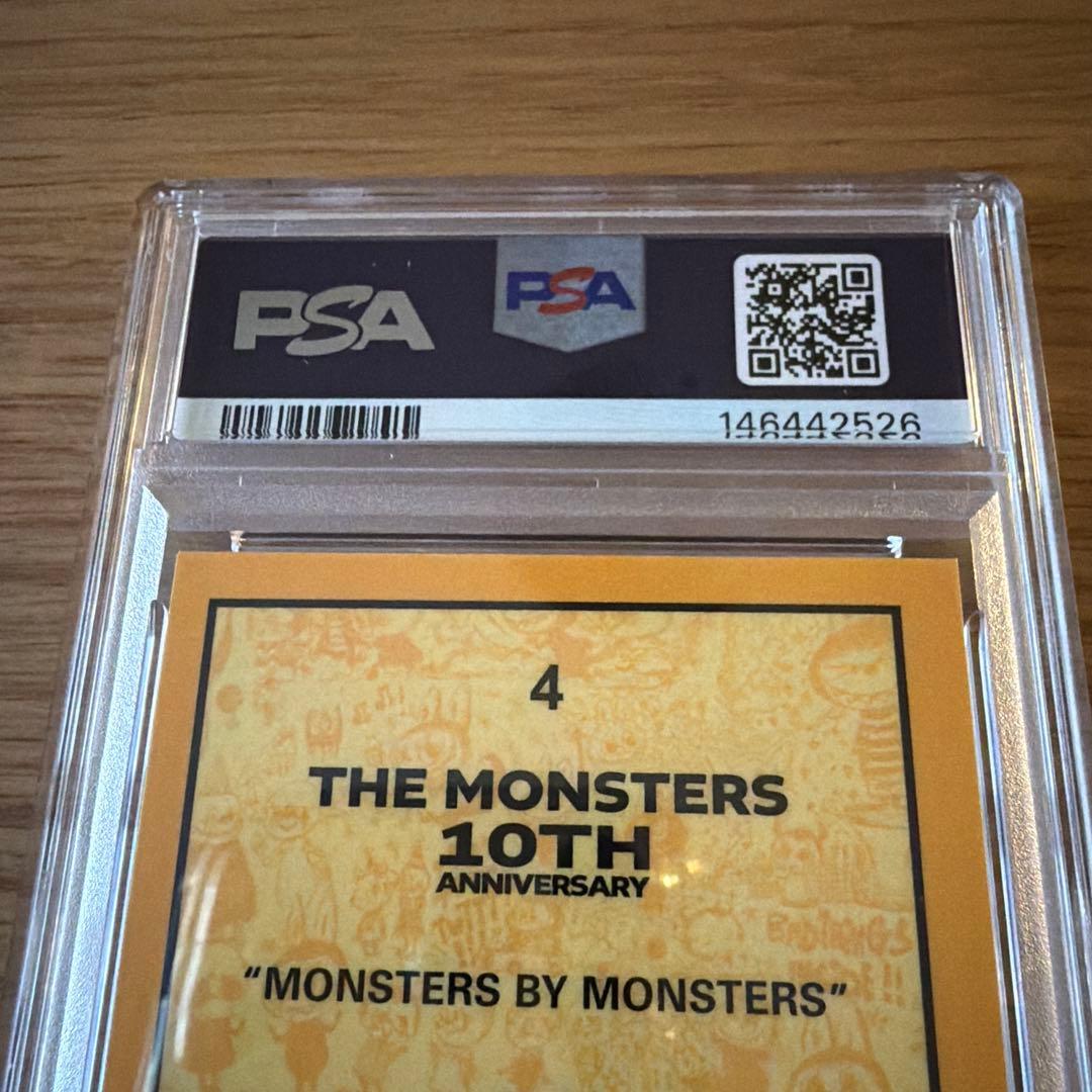 その他 PSA10 Topps Labubu MONSTERS BY MONSTERS