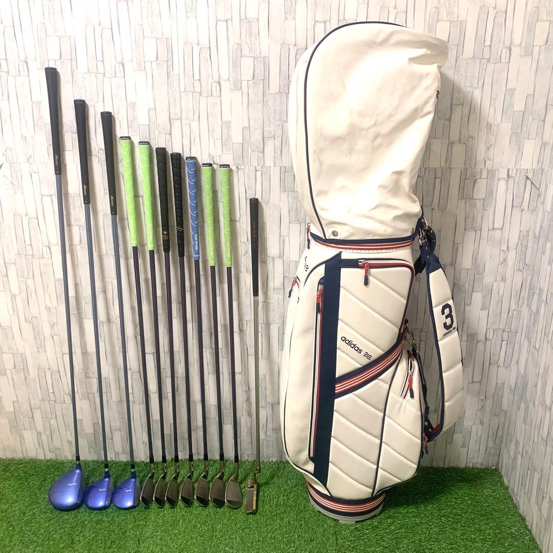 超高級バッグ付 MIZUNO efil レディースゴルフクラブセット豪華11本