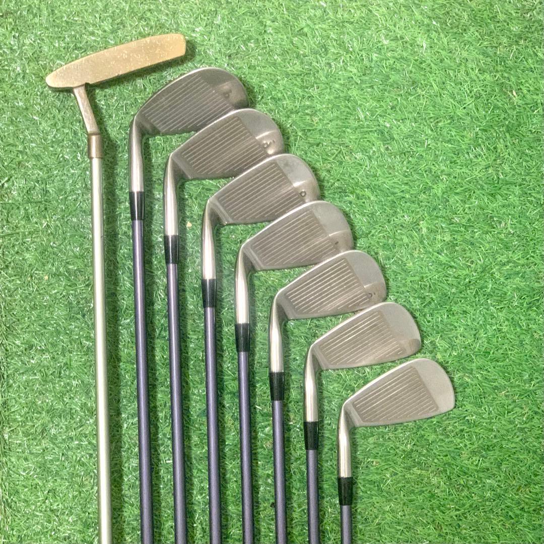 超高級バッグ付 MIZUNO efil レディースゴルフクラブセット豪華11本