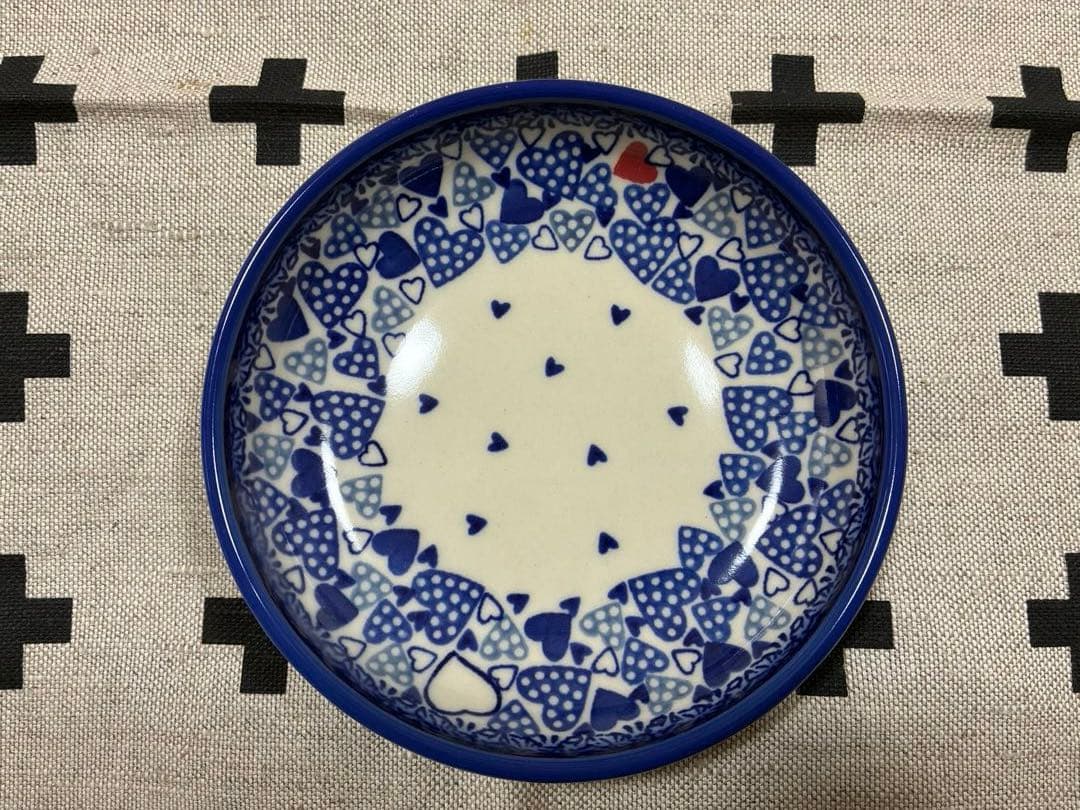 ポーリッシュポタリー　マグカップ　プレート ポーランド食器　ハート　ガリア