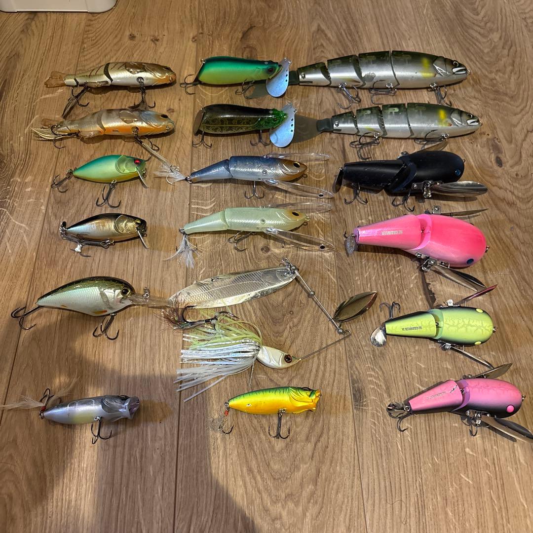 ハードルアーセット 多色 バス釣り