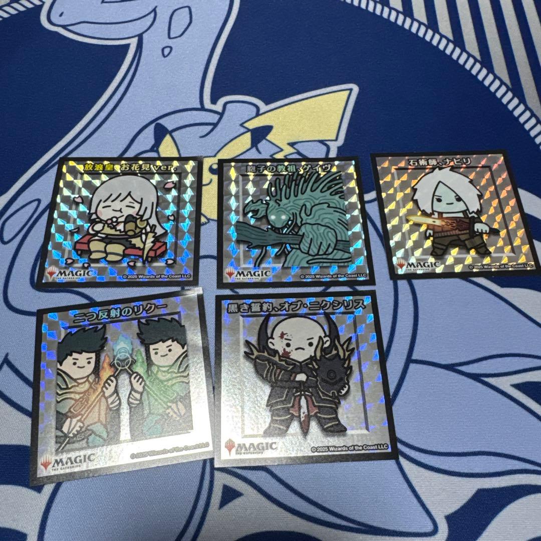 MTG プレイマット 放浪皇のお花見