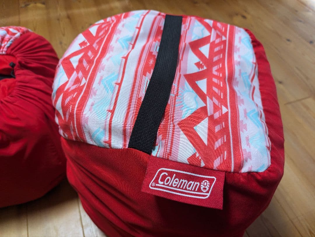 2個セットColeman寝袋　中古美品