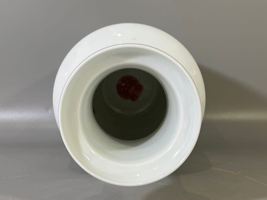 DT755 中国 色絵 内絵 瓶