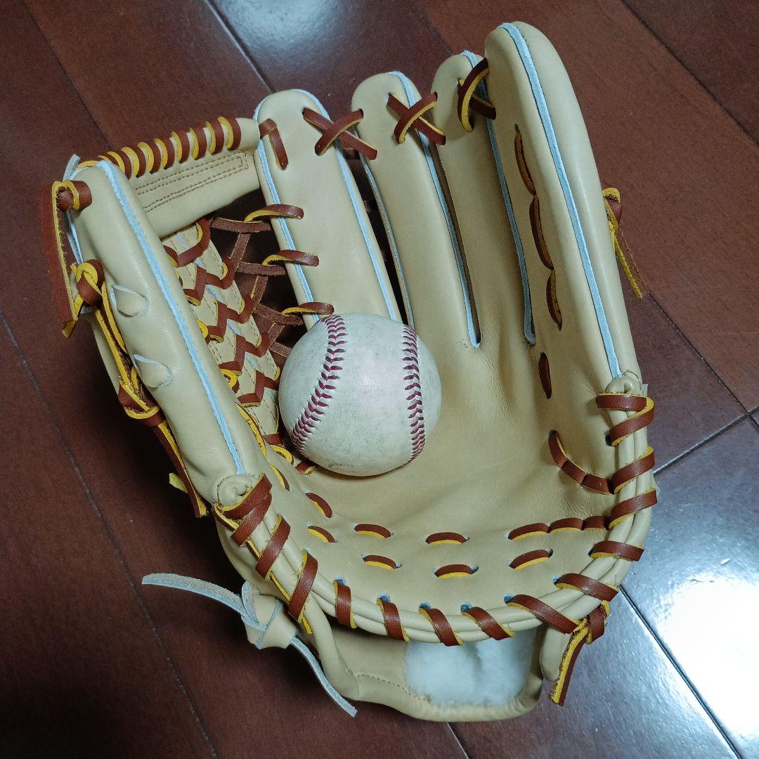 奈良の職人様　スペシャルオーダー　硬式グローブ外野手用　半額より