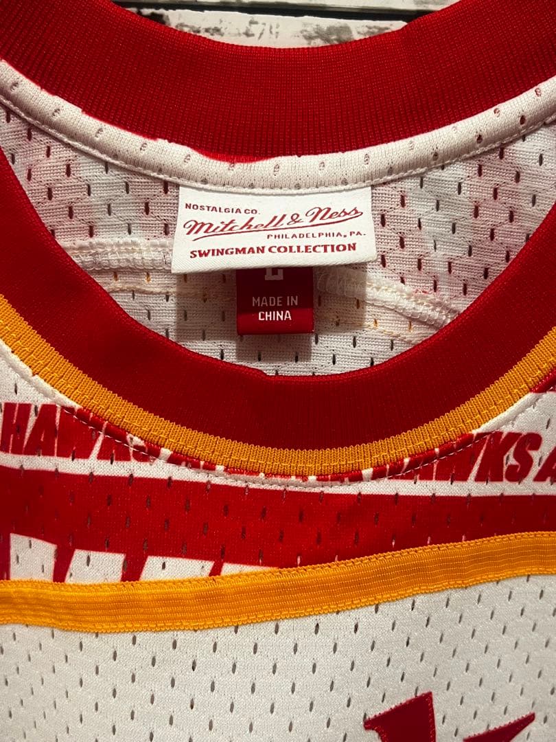 ★極美品 NBA ドミニク・ウィルキンス ホークス ユニフォーム L