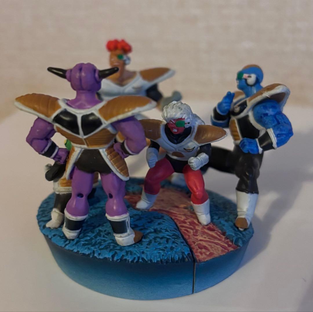 【ドラカプ】ギニュー特戦隊じゃんけんシーン ボーナスパーツ完成品(おまけ付き)