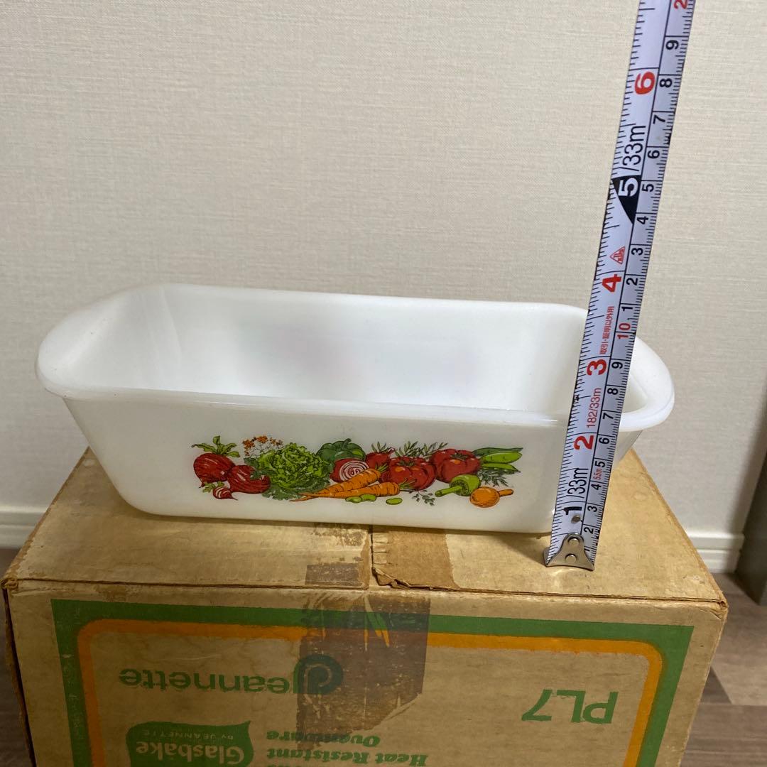グラスベイク　glasbake アンティーク