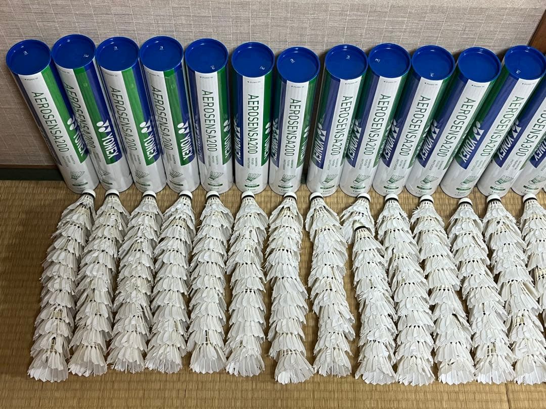 バドミントン中古シャトル360個