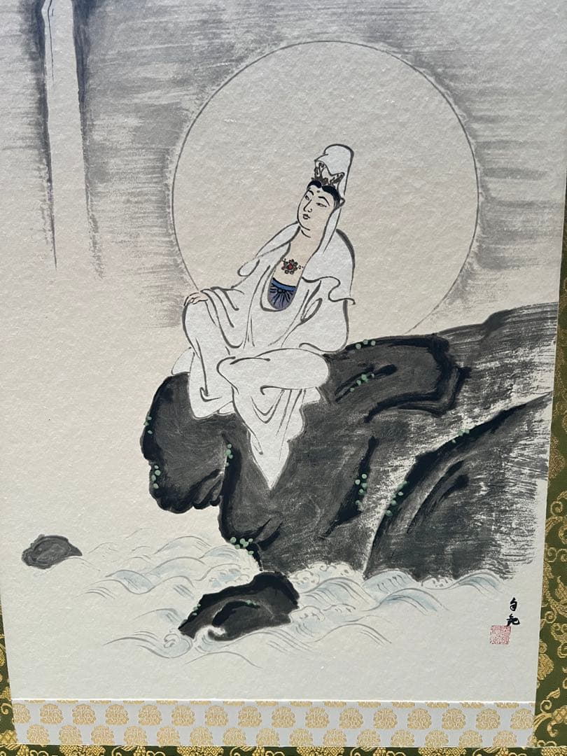 工芸品　世界救世教　観音 鶴梅　7点セット　岡田茂吉