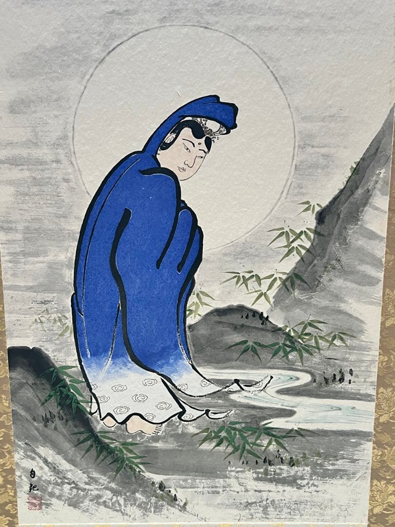 工芸品　世界救世教　観音 鶴梅　7点セット　岡田茂吉