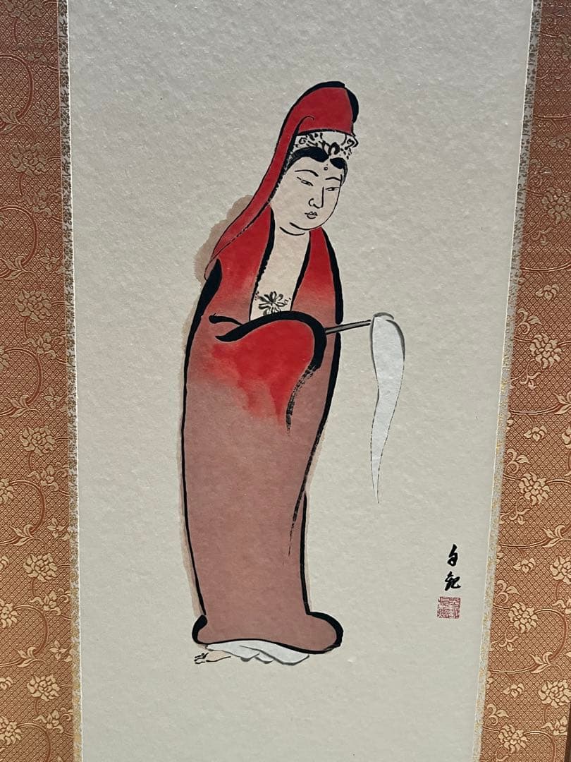 工芸品　世界救世教　観音 鶴梅　7点セット　岡田茂吉