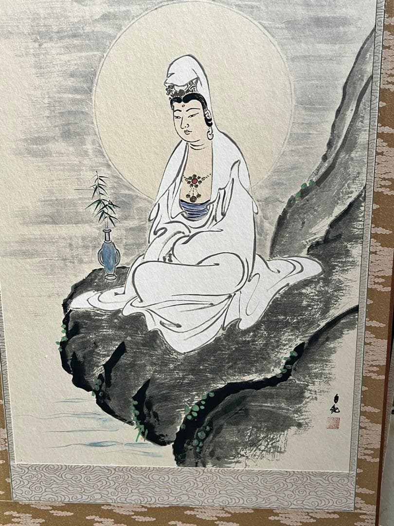 工芸品　世界救世教　観音 鶴梅　7点セット　岡田茂吉