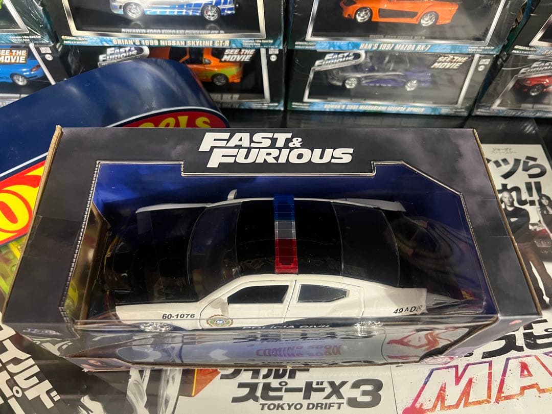 ミニカー JADA FAST&FURIOUS DODGE POLICE