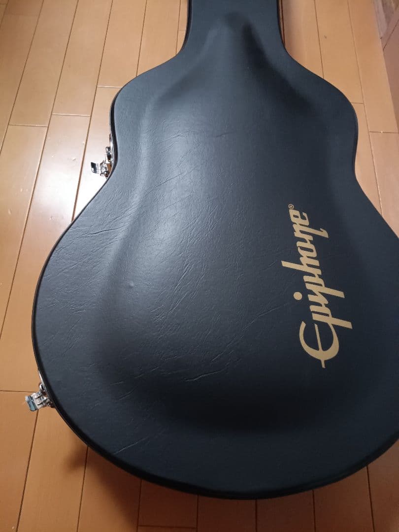 エピフォン フルアコ ジョーパス EmperorII 純正ハードケース付