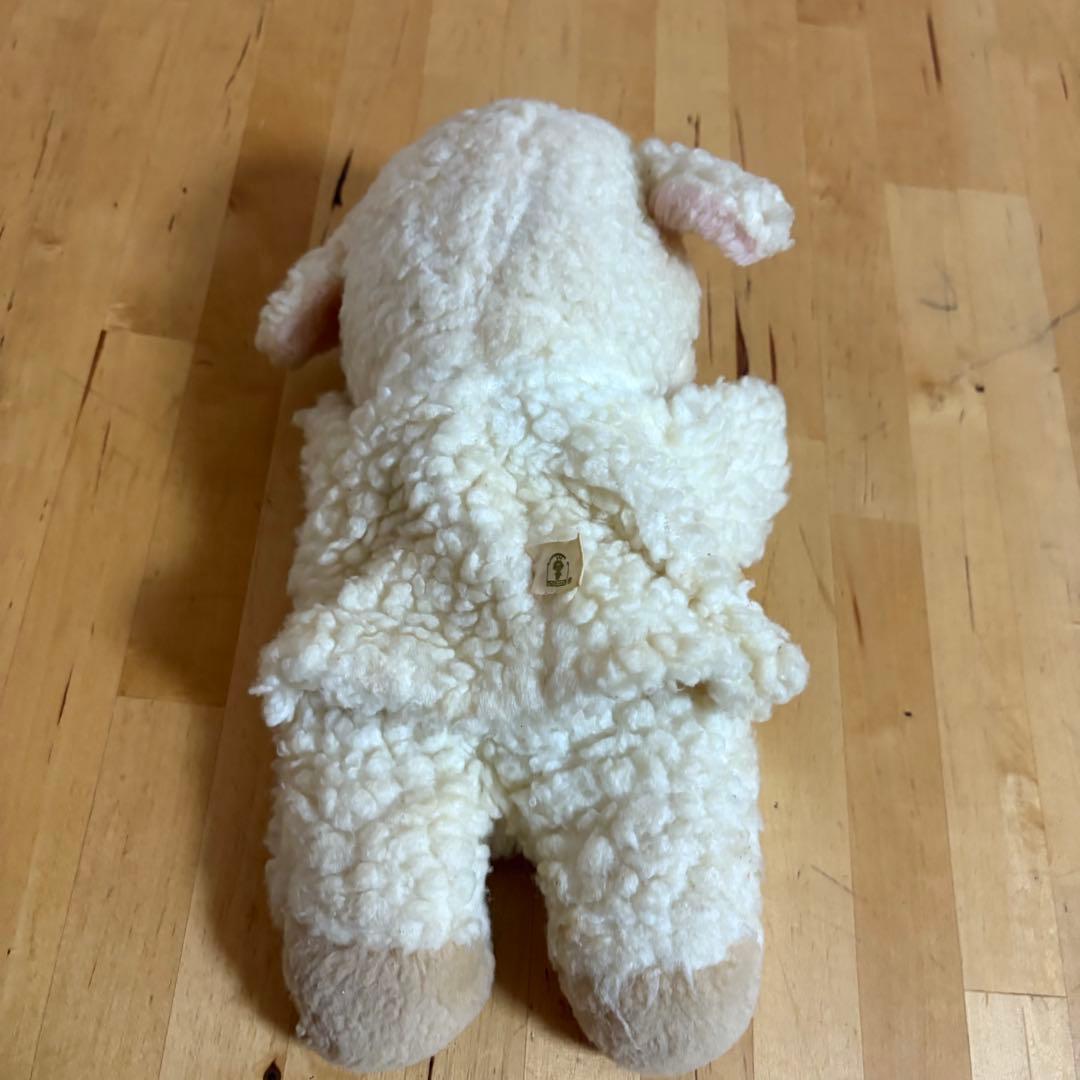 セキグチ　ヒツジ　ハンド　パペット　昭和　レトロ　ぬいぐるみ　希少　レア　(n