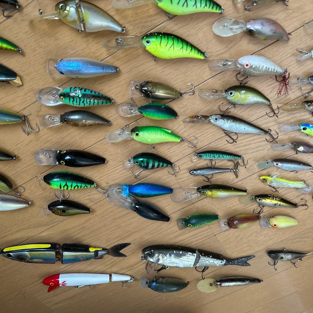 バス釣り引退セット　バス釣りルアーまとめ