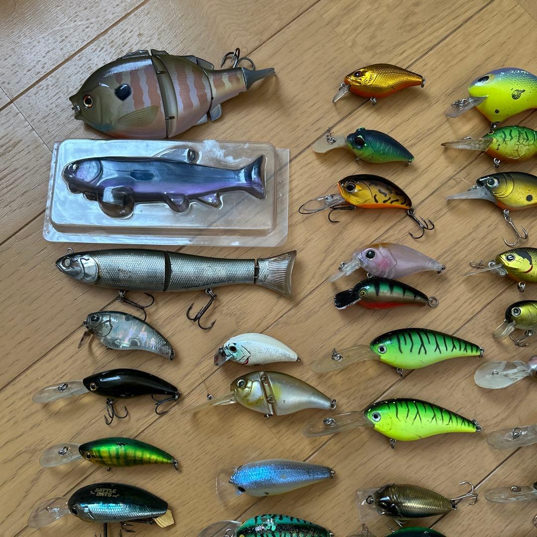 バス釣り引退セット　バス釣りルアーまとめ