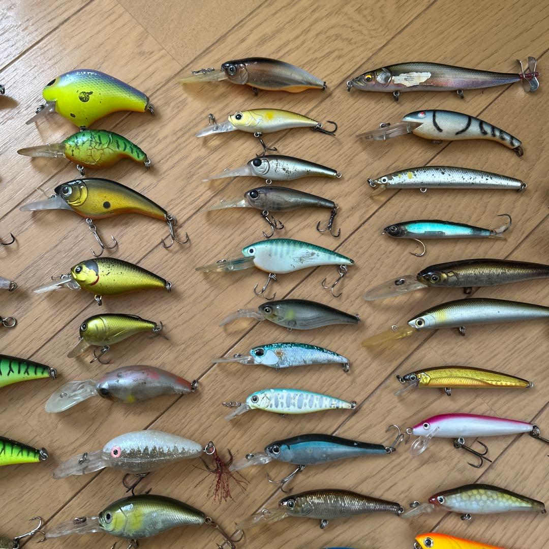 バス釣り引退セット　バス釣りルアーまとめ