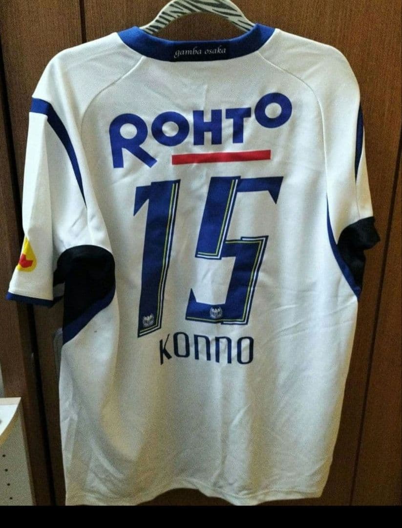 タグ付　サッカー ガンバ大阪 今野泰幸 ユニフォーム XO 日本製