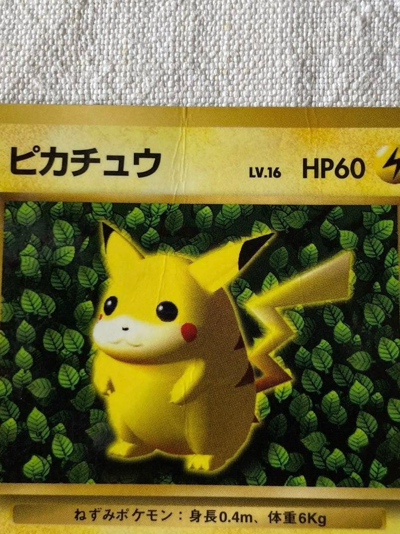 ピカチュウ 旧裏　コロコロコミック付録　Ken Sugimori誤植版　希少