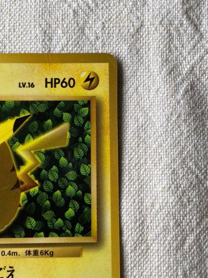 ピカチュウ 旧裏　コロコロコミック付録　Ken Sugimori誤植版　希少
