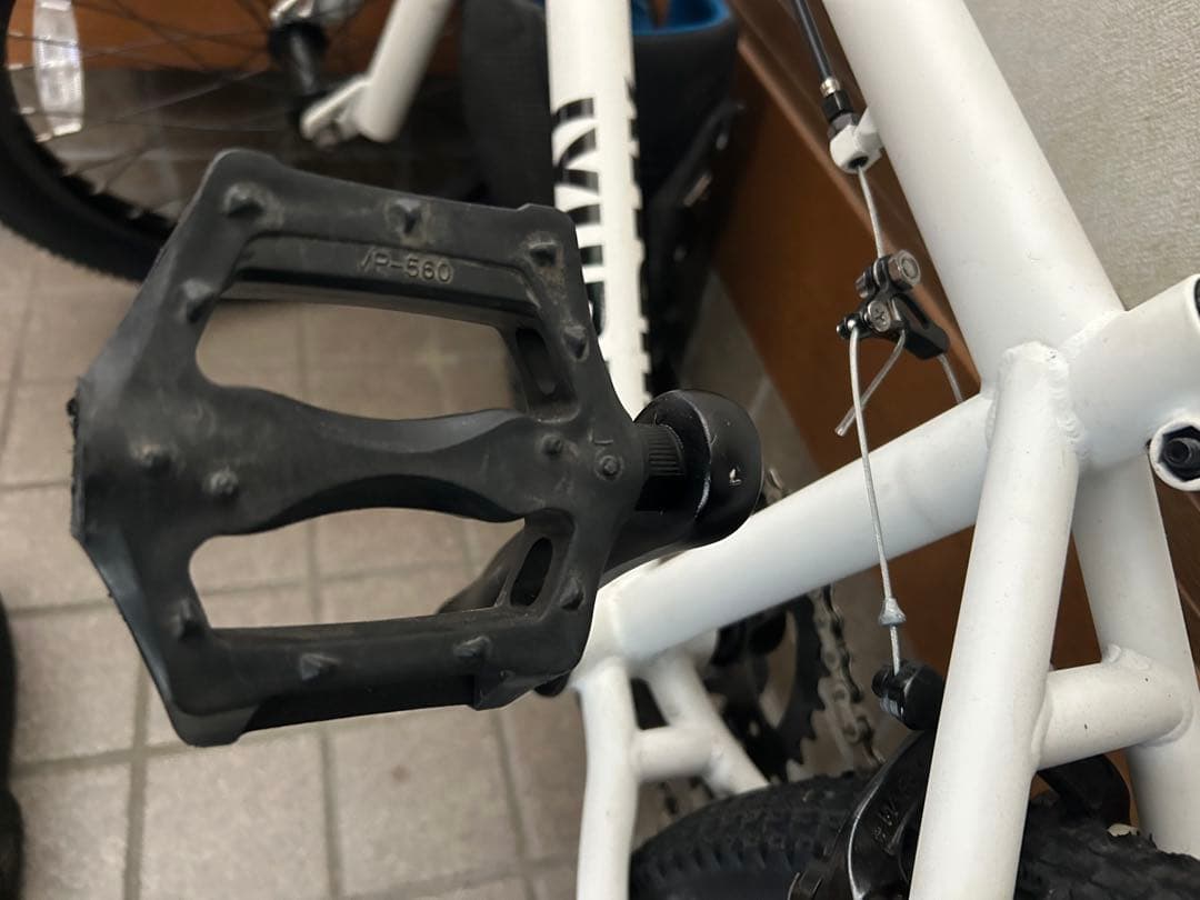 【ほぼ使用なし】2023 JYU BMX V3 マットホワイト