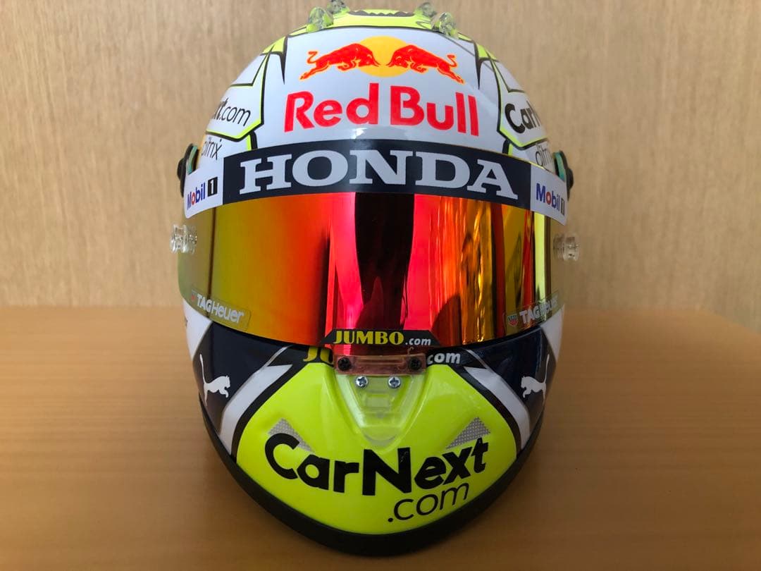 マックス・フェルスタッペン レッドブル1/2ヘルメット2021年オーストリアGP