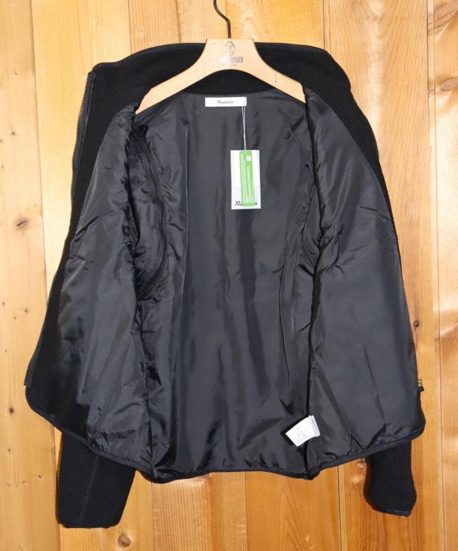 新品 Russeluno 2WAY フリースブルゾン (6/XLサイズ)Ⓗ