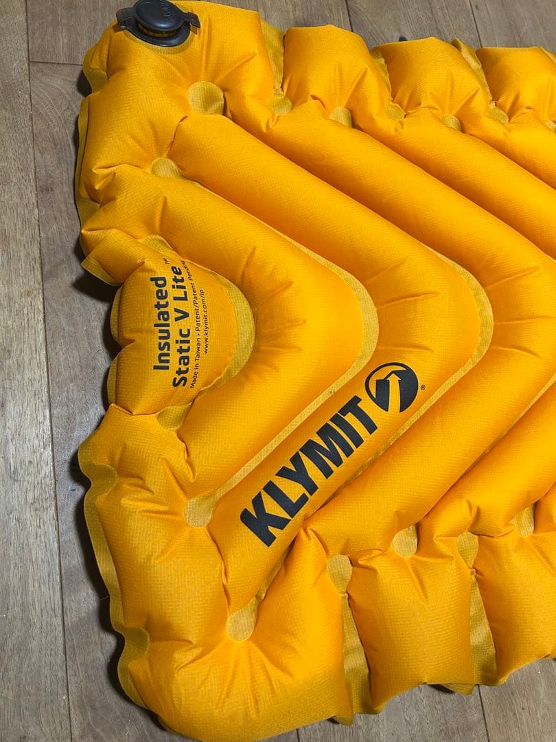 KLYMIT Insulated Static V Lite エアポンプおまけ