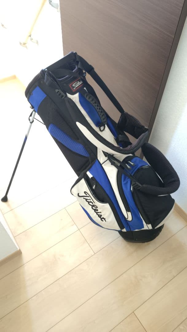 タイトリスト　Titleist スタンドゴルフバッグ 黒/青