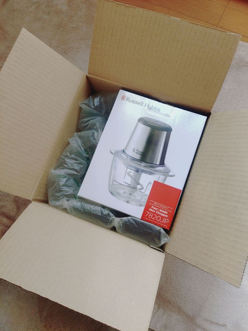 【新品・未使用】Russell Hobbs 4枚刃ミニチョッパー 7820JP