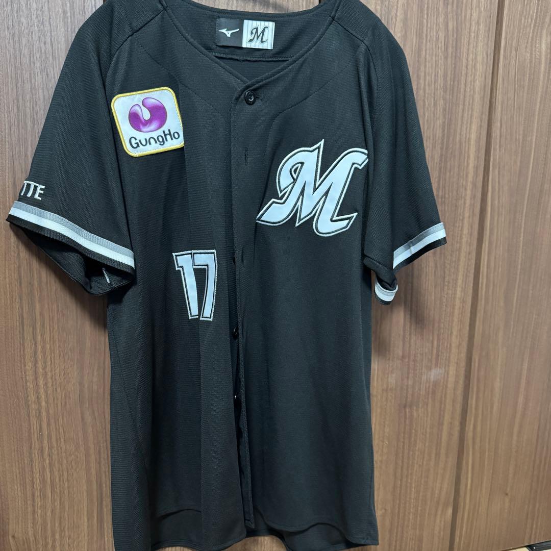 佐々木朗希選手 ロッテ ユニフォーム ビジター