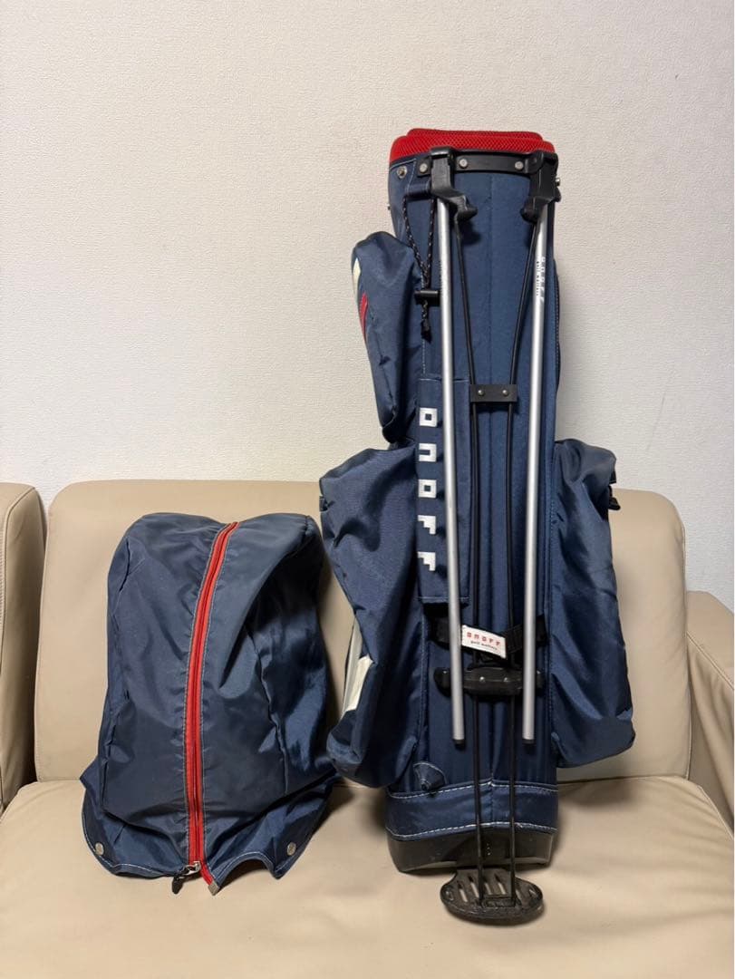【送料込み】廃盤希少品　ONOFF×PATRICKコラボ キャディバッグ