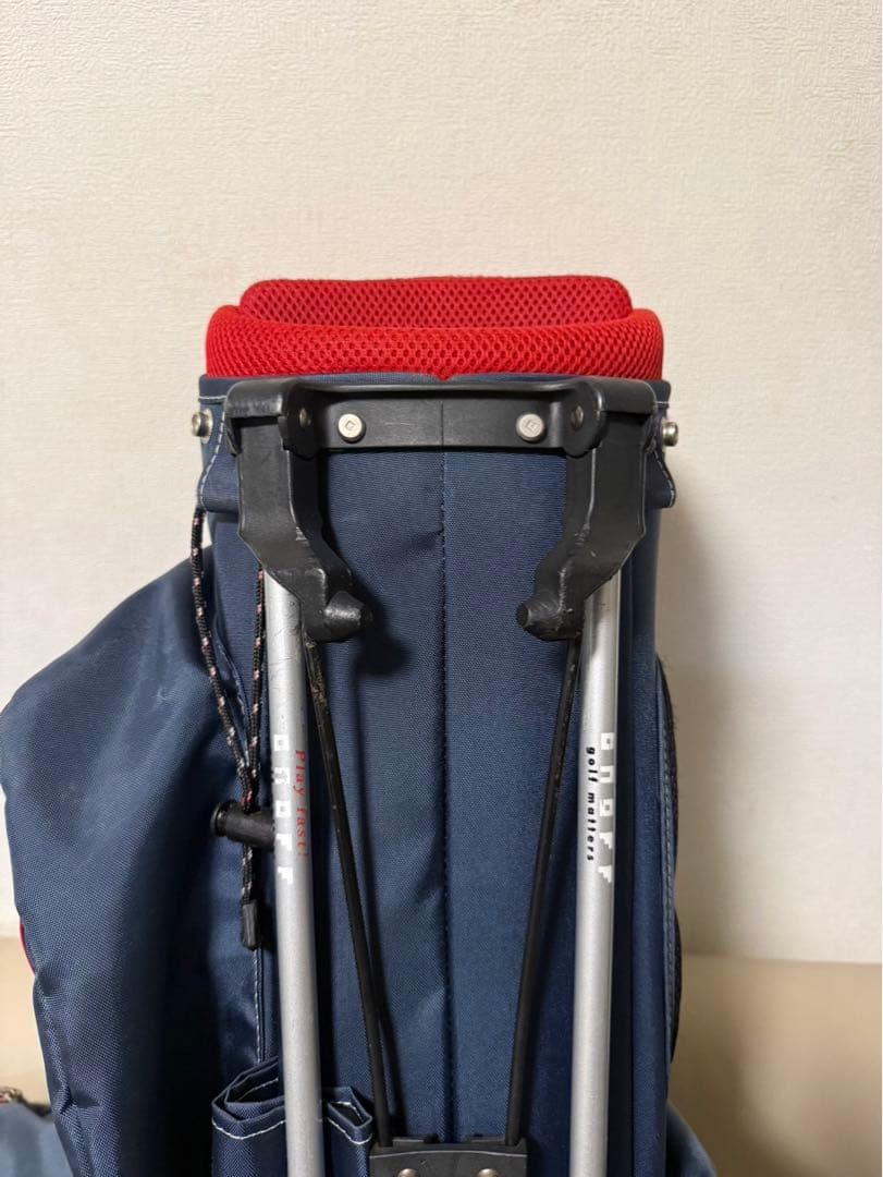 【送料込み】廃盤希少品　ONOFF×PATRICKコラボ キャディバッグ