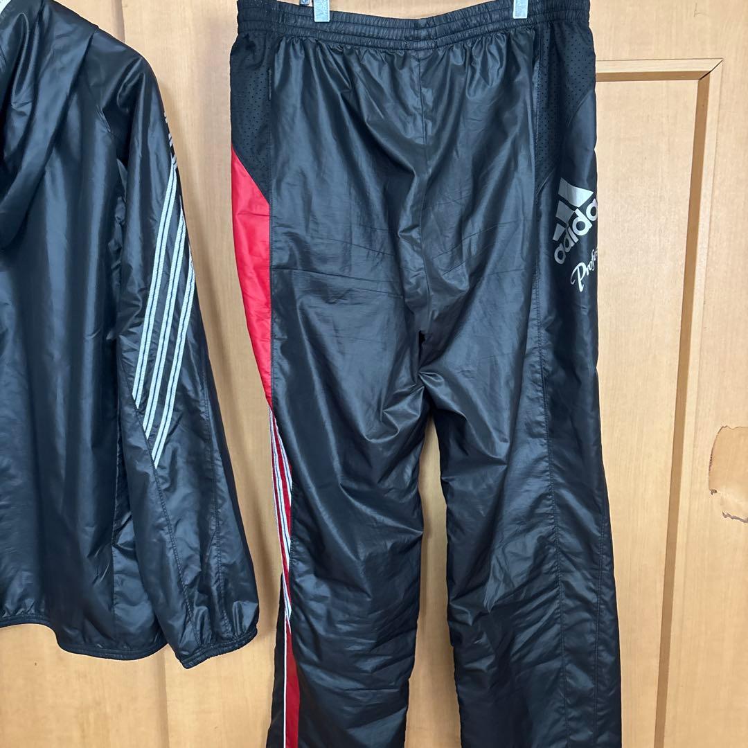 adidas professional ウインドブレーカー　セットアップ　O