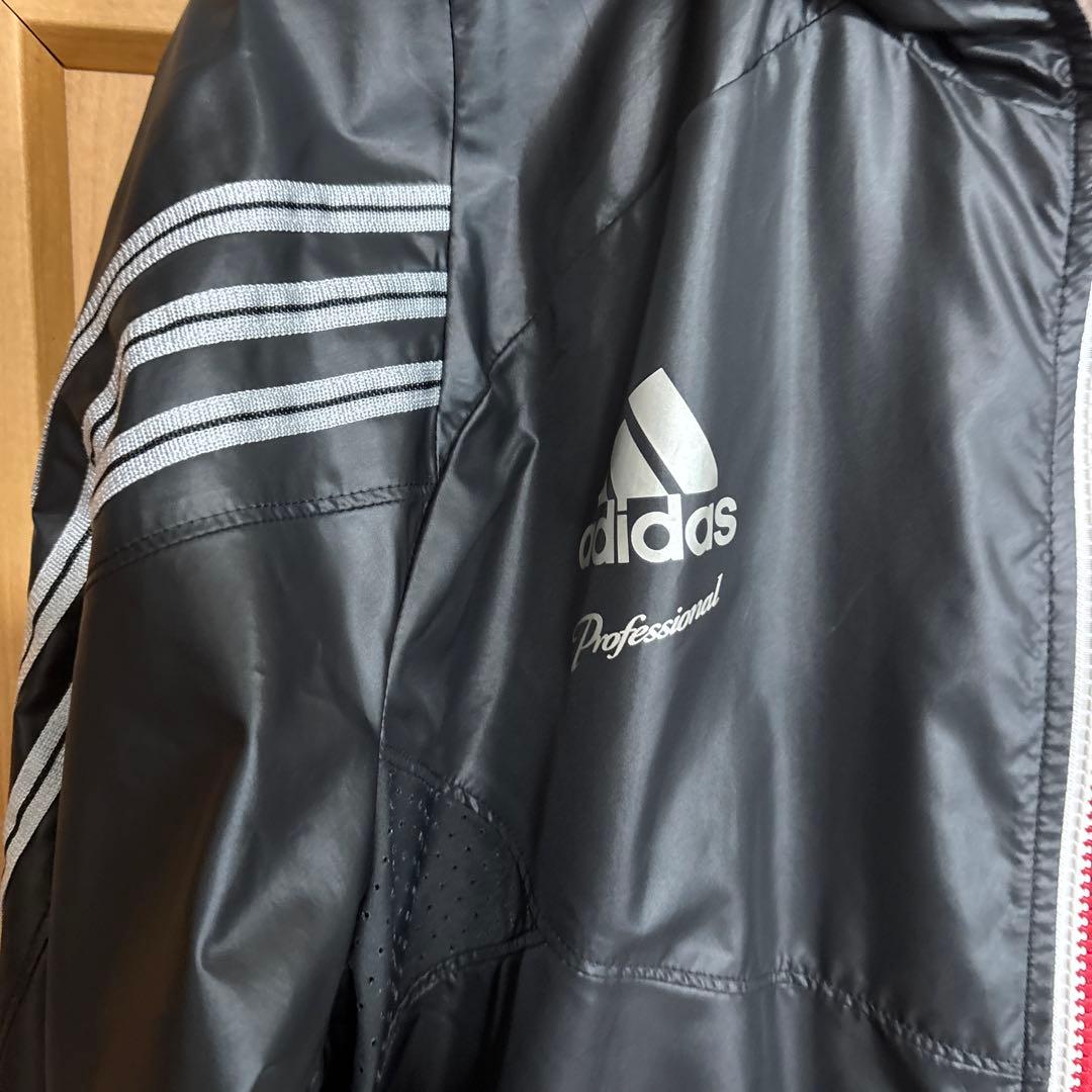 adidas professional ウインドブレーカー　セットアップ　O