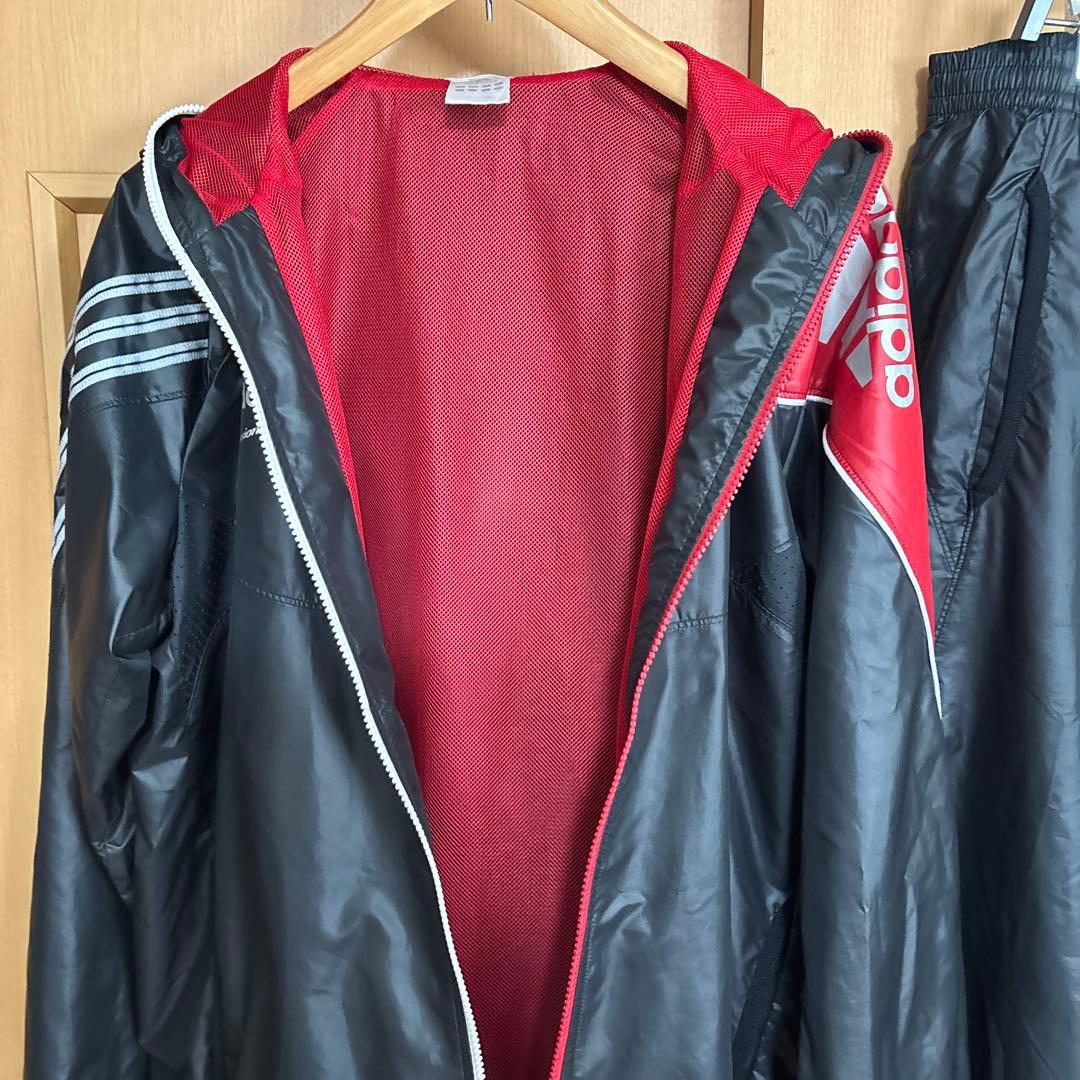 adidas professional ウインドブレーカー　セットアップ　O